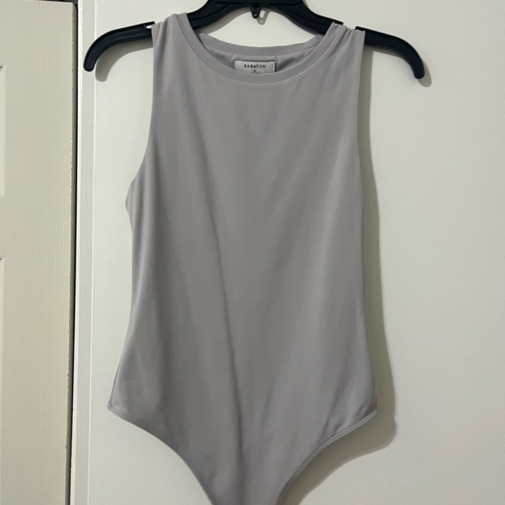 MUST GO NWOT Aritzia Grey Bodysuit